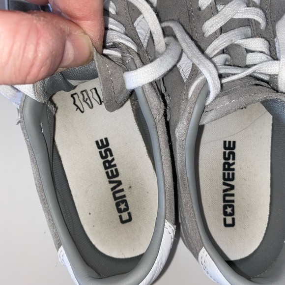 Popular Converse In GreatCondition - Suede Gray - Picture 7 of 7